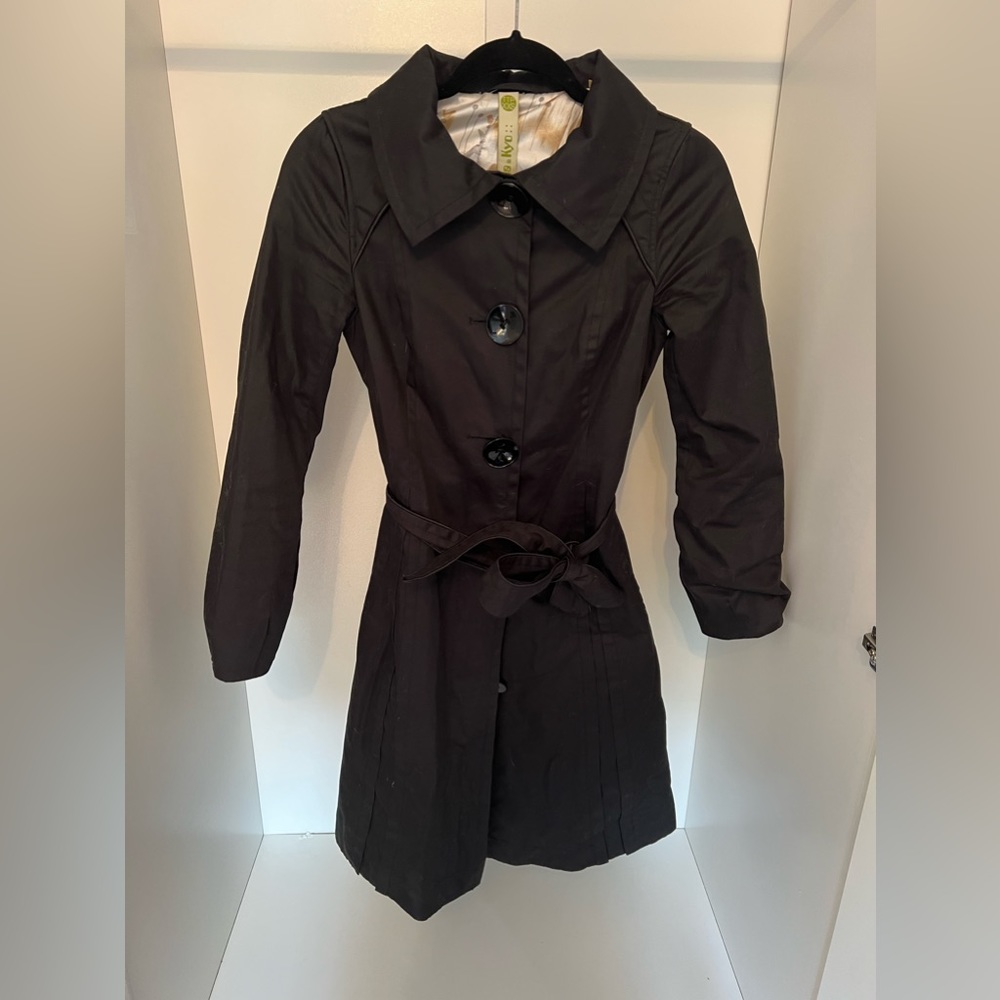 Soia & Kyo Trench coat, Black, size XXS